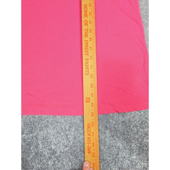 Torrid Plus Size Top Sz 1 Pink Love is in the Air Tee Shirt Short Sleeve - Picture 6 of 8